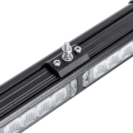 Barra de luz de advertencia LED SolarBlast 38" 32W Amber [Controlador TA] [48 Modos de Destello] [IP 67 Impermeable] Luz de emergencia amarilla intermitente direccional de seguridad para camiones y vehiculos - Imagen 6