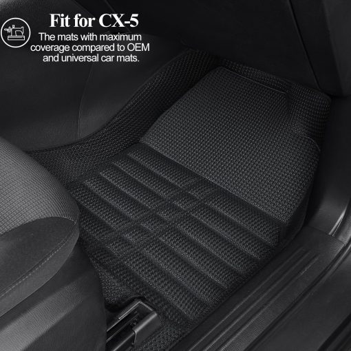 Tapetes para piso de automovil impermeables y resistentes al desgaste para Mazda CX-5 2017-2024 Accesorios interiores de automoviles - Imagen 3