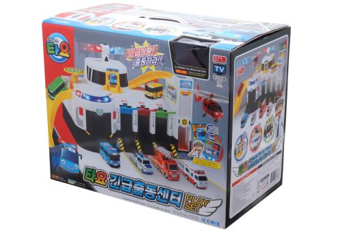 Set de Figuras Especiales de Amigos de The Little Bus Tayo (centro de rescate de emergencia) - Imagen 2