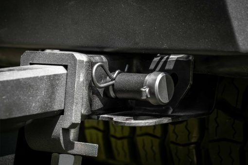 Pasador de cierre de enganche de remolque de acero inoxidable a prueba de balas con tapa de goma resistente a la intemperie, diametro de 5/8? - Ajuste universal - Paquete de 2 - Imagen 5