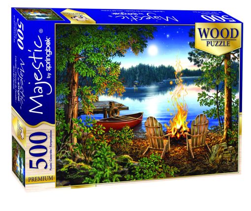 Rompecabezas de madera Springbok Majestic de 500 piezas - Lakeside - Imagen 2