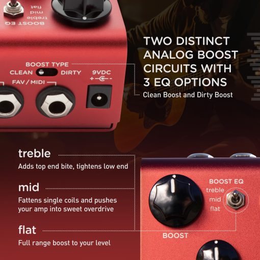 Pedal de Efectos de Guitarra Strymon Compadre Dual Voice Compressor and Boost para Guitarra Electrica y Acustica, Sintetizadores y Teclados - Imagen 4
