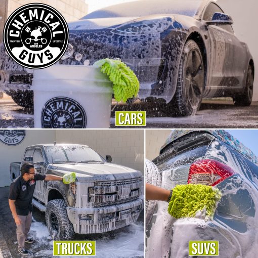 Kit de Limpieza de Coches Chemical Guys HOL_128, con Jabon para Lavado de Coches, Cubo para Lavado de Coches y Limpieza de 16oz para Cuidado del Coche (8 Articulos) - Imagen 7
