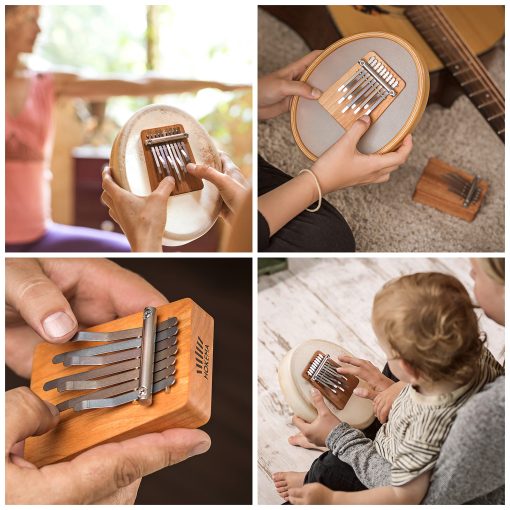 Kalimba HOKEMA B7 Thumb Piano Wide Tines Low Tones - Imagen 5