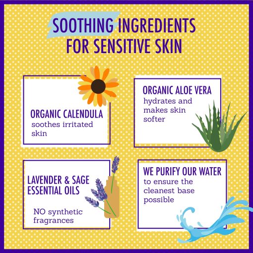 California Baby Calming Lavender Shampoo and Body Wash | 100% Plant-Based (USDA Certified) | Allergy Friendly | Jabon y Champu para Bebes y Niños en Piel Seca y Sensible | 562 mL / 19 fl. oz (Paquete de 2) - Imagen 7