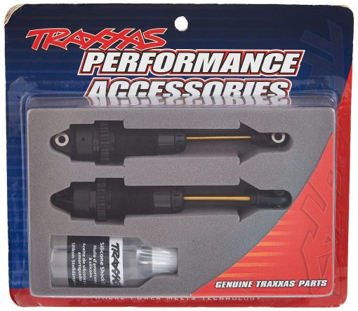 Amortiguadores GTR Hard-Anodized Traxxas con Cuerpos Recubiertos de PTFE y Ejes de Estano (2 Piezas), XX-Largo