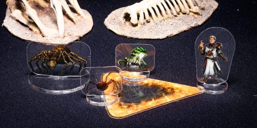 Plantillas de Efectos de Hechizos Arcknight para D&D 5E; 24 Marcadores para Hechizos de area de Efecto con Referencia; Fichas de Condicion, Mejora y Invocacion; para DND Pathfinder TTRPG - Imagen 6