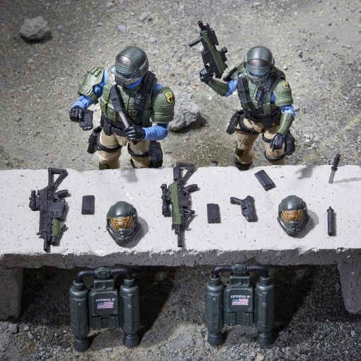 G.I. Joe Classified Series Steel Corps Troopers, Figura de Accion Coleccionable G.I. Joe (6 pulgadas), 95 - Imagen 3