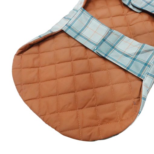 Chamarra para Perros Best Furry Friends, Cuadros de Cosecha, Talla Extra Grande - Imagen 5