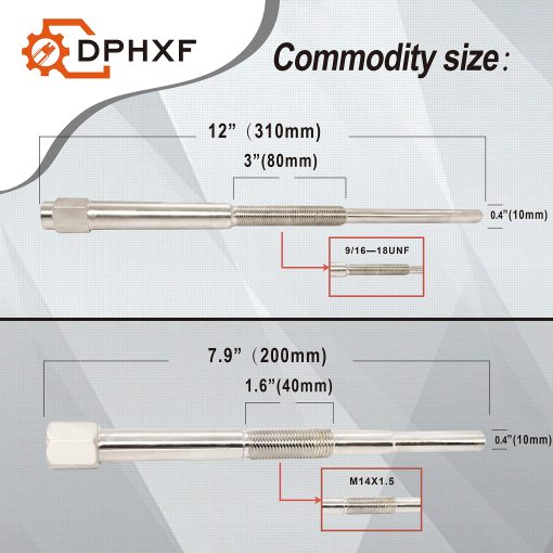 Kit de herramientas desmontadoras de embrague primario y secundario DPHXF. Contiene 12 modelos y tamanos diferentes de herramientas desmontadoras de embrague. Adecuado para carritos de golf, Kawasaki, Arctic Cat, Can-Am, motocicletas Polaris - Imagen 4