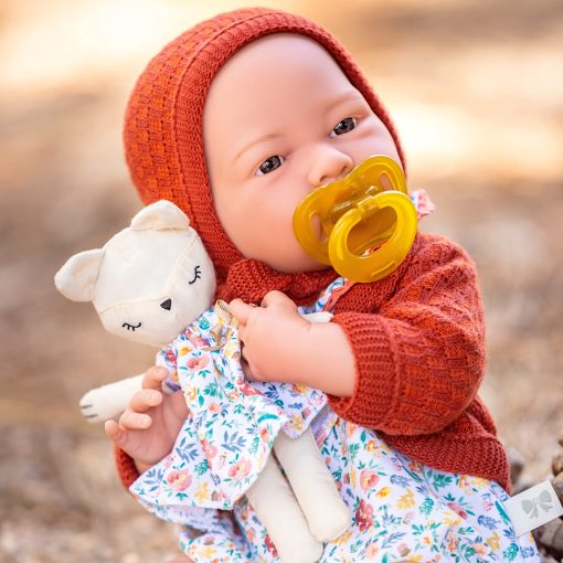 JC Toys - Coleccion Nature | Original La Newborn | Muneca Bebe de Nina Real Anatomicamente Correcta | Set de Regalo | 15" Todo Vinilo | Hecho en Espana | Disenado por Berenguer | Para Edades de 2+ - Imagen 6