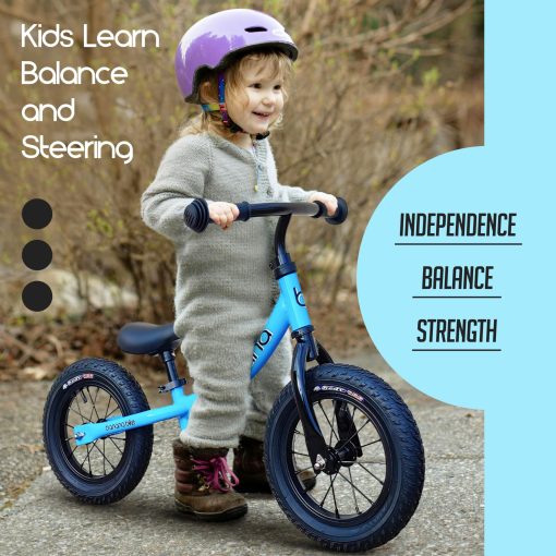 Bicicleta de Equilibrio Banana Bike LT para Ninos de 2-4 Anos - Bicicleta Ligera para Ninos con Manillar y Asiento Ajustables - Sin Pedales, Marco de Aluminio, Llantas de EVA - Bicicleta de Entrenamiento para Ninos - 33.54 x 16.14 x 23.4 Pulgadas - Imagen 4