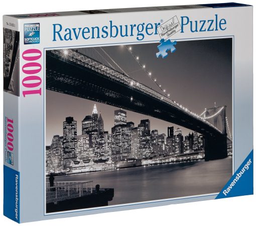 Rompecabezas Manhattan y Puente de Brooklyn - 1000 Piezas