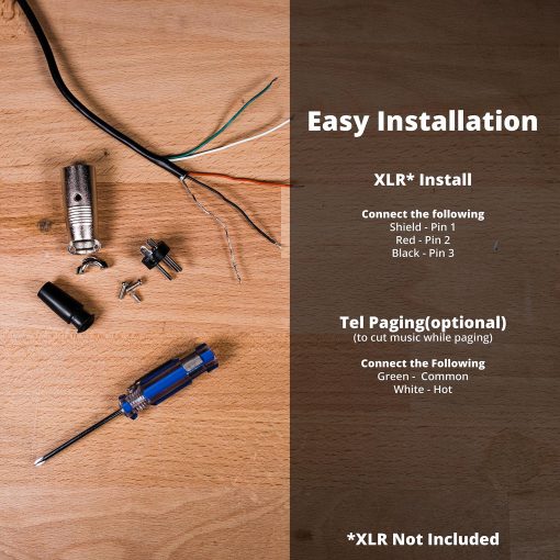 REBUILD SKILLS RBX-515SBG-18X Reemplaza a Shure 515SBG-18X. Microfono de Boton para Paginacion en Restaurantes, Tiendas de Comestibles. Incluye Gooseneck de 20", Montura, y Cable de 6' para tu Mejor Conector. - Imagen 7