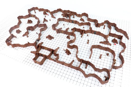 Sistema de Cavernas Modulares Dirt Cheap Dungeons - Set de Ogro para Construccion de Terreno de Juego de Rol de Mesa para Dungeons & Dragons, Pathfinder, Juegos de Guerra, y Mas! - Imagen 5