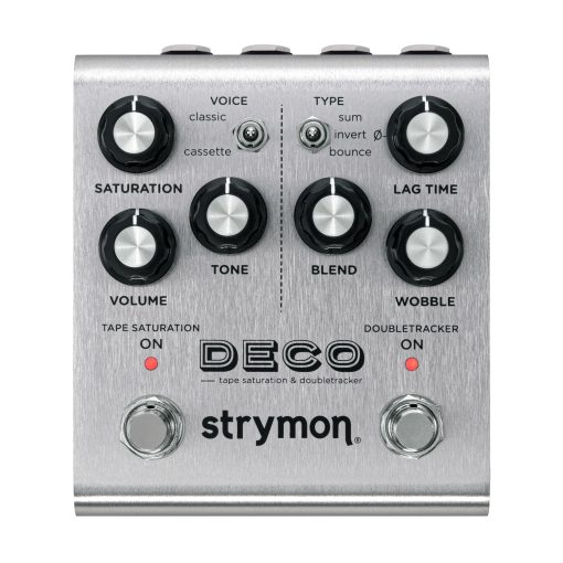 Pedal de Efectos para Guitarra Strymon Deco V2 Tape Saturation and Doubletracker para Guitarra Electrica y Acustica, Sintetizadores, Voces y Teclados