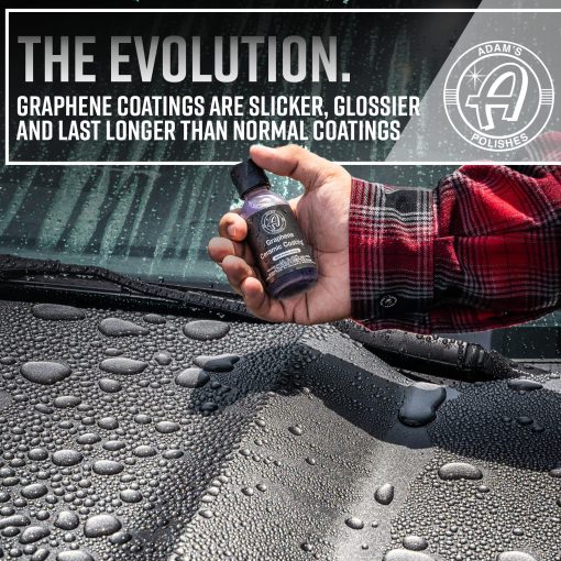 Revestimiento Ceramico de Grafito UV de Adam's Polishes - Revestimiento Ceramico 10H para Autos con Tecnologia UV Glow | 7+ Anos de Proteccion | Aplicar Despues de Lavar el Auto Barra de Arcilla Pulidor de Coches | Barco RV Motocicleta - Imagen 2
