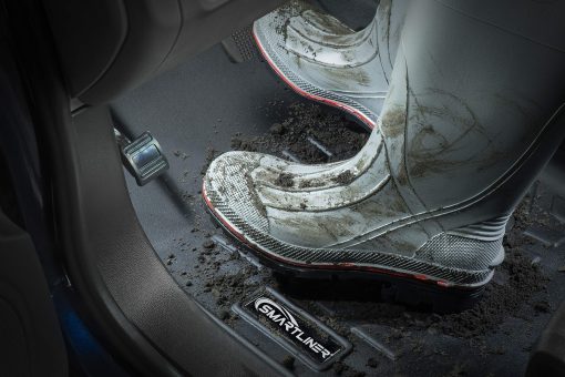 Juego de alfombrillas SMARTLINER a medida para la primera fila de asientos Negro Compatible con Nissan Altima 2019-2023 - Imagen 5