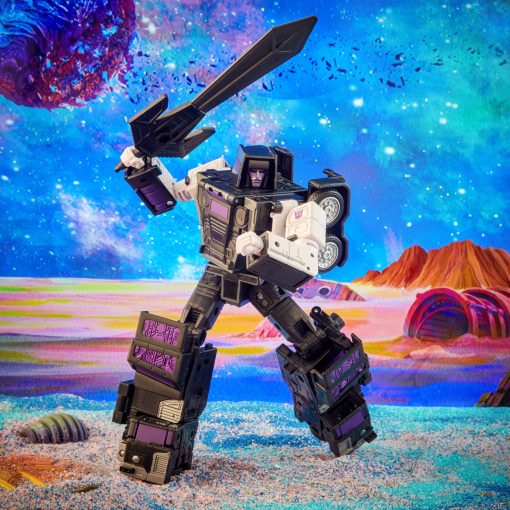 Figura de Accion del Combinador Decepticon Motormaster Comandante de la Serie Legacy de Transformers Toys - Ninos de 8 anos en adelante, 13 pulgadas - Imagen 3