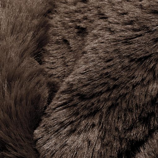 UnHide Marshmallow - Manta de Piel Sintetica - Peso Pesado, Manta Extra Suave - Hecha de Materiales Reciclados - Lavable a Maquina - Mediano (60" x 80") - Pelo Chocolate - Imagen 3