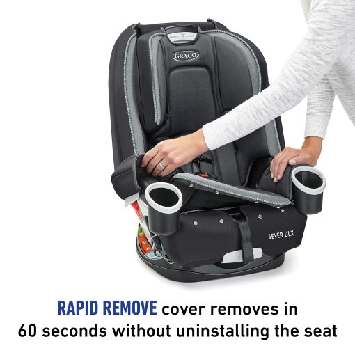 Asiento de auto Graco 4Ever DLX 4 en 1 | Asiento de bebe a nino pequeno, con 10 anos de uso, Joslyn, 20x21.5x24 pulgadas - Imagen 5