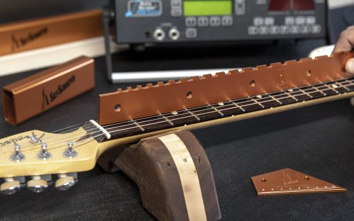 Borde Recto con Muescas Para Escala Fender/Escala Gibson - Herramienta para Ajuste de Cuello de Guitarra - Imagen 2
