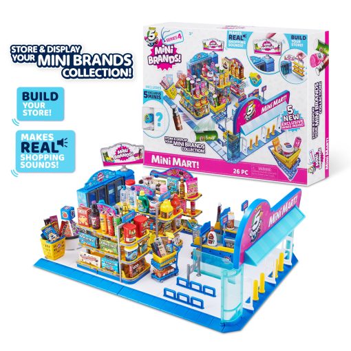 Juego de Juguete 5 Surprise Mini Brands - Mini Mart de ZURU (Serie 4) Coleccionables Exclusivos y Misteriosos - Imagen 2