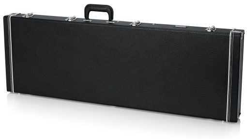 Estuche de madera de lujo Gator Cases para bajos electricos (GW-BASS), Negro