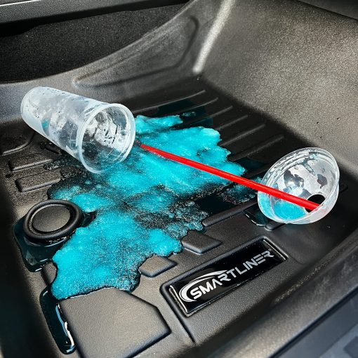 Juego de tapetes para piso SMARTLINER de proteccion para todo clima, negro, compatible con Hyundai IONIQ 6 2023-2024 - Imagen 5
