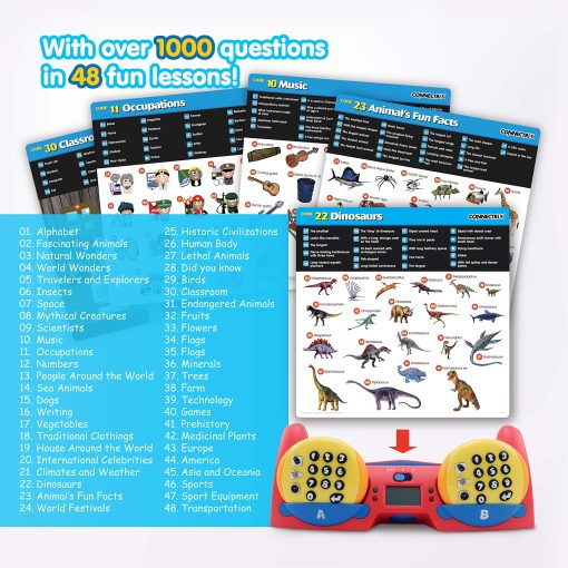 BEST LEARNING Connectrix - Juego de Emparejamiento Educativo para Ninos de 6 Anos en Adelante, 1 a 2 Jugadores | Regalo de Cumpleanos Juguete Educativo para Ninos y Ninas - Imagen 4