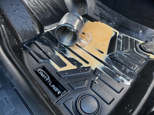 Conjunto de tapetes negros SMARTLINER a medida para 2 filas de piso compatible con Infiniti QX55 2022-2023 / Infiniti QX50 2019-2020 - Imagen 6