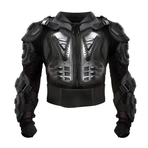 Chaqueta protectora de motocicleta, armadura completa de cuerpo completo, equipo de seguridad protector ATV, chaqueta de proteccion de carreras de motocross para hombres y mujeres para motocicleta todoterreno, ciclismo, esqui, patinaje