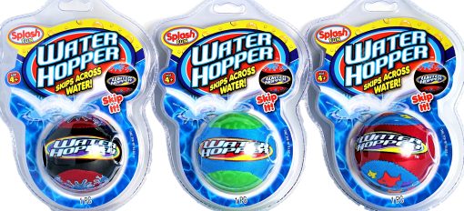 Pack de 12 JA-RU Water Hopper Ball Toy - Pelota de salto de agua (12 unidades), bola saltarina de agua. Bolas de agua para la piscina y para jugar en la playa. Pelotas saltarinas acuaticas. Incluye una pegatina 880-12s - Imagen 7