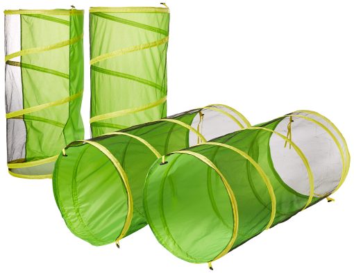 Casa de Juegos Pop Up UTEX 8 en 1 para Ninos con 4 Tuneles y 4 Tiendas para Ninos y Ninas para Uso Interior y Exterior - Imagen 3