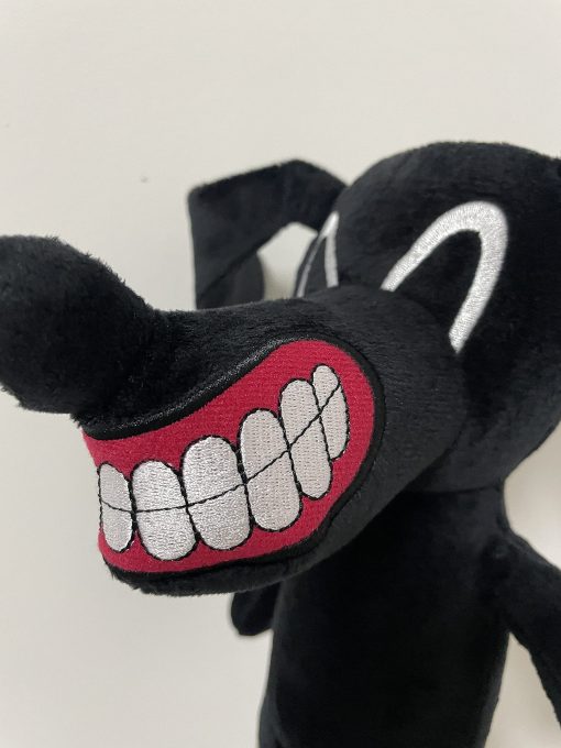 POPRORE 10 PCS Muñecos de Peluche Siren Head Familia Retrato Set Completo de Muñecos de Peluche Perro de Dibujos Animados Gato de Dibujos Animados Muñecos de Peluche para Fiesta en Casa Regalo de Cumpleaños Regalo (Negro) - Imagen 9