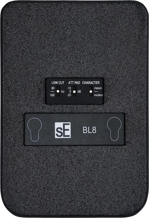 Microfono de Borde Cardioide sE Electronics BL8 con 2 Cables XLR y 10 Corbatas de Velcro - Imagen 8