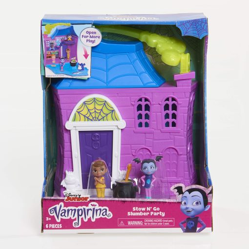 Just Play Vampirina Sleepover Stow N? Go Playset Slumber Pty - Imagen 4