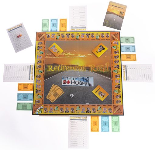Juego de Mesa Retirement Road | Regalo de Jubilacion | Juego de Mesa para Personas Mayores | Regalo para Padres o Abuelos | Juego de Mesa para Noche de Juegos | 2 a 6 Jugadores | Tiempo de Juego de 45 a 90 Minutos - Imagen 2