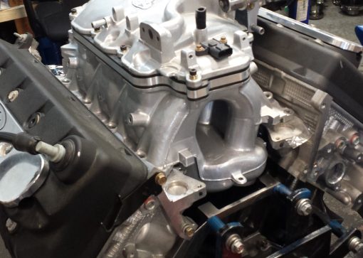 Espaciador del colector de admision ICT Billet compatible con Mustang Cobra 4.6L 4V Billet Mach 551318 - Imagen 4