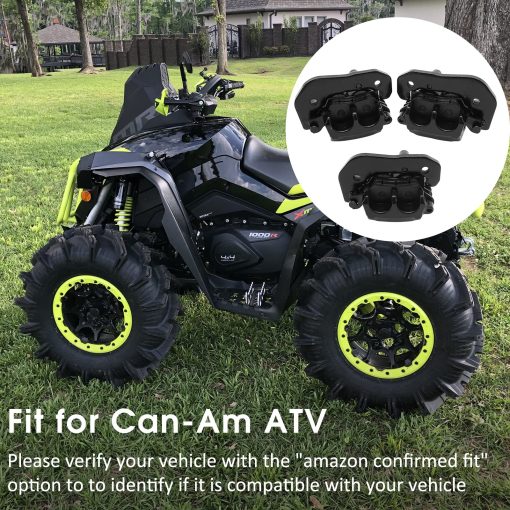 Conjunto de Pinzas de Freno Trasero Derecho y Delantero para Can-Am Outlander 450 500 570 650 800 850 1000 Renegade 500 570 650 800 850 1000 705600862 705600861 705600859 - Imagen 6