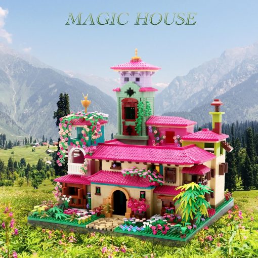 Set de Bloques de Construccion en Miniatura de Casa de Villa Arquitectura JXRLMB Coleccion Creativa de Modelo para Mostrar Juguetes Regalo para Adultos Niñas de 14+ 4100PCS - Imagen 9
