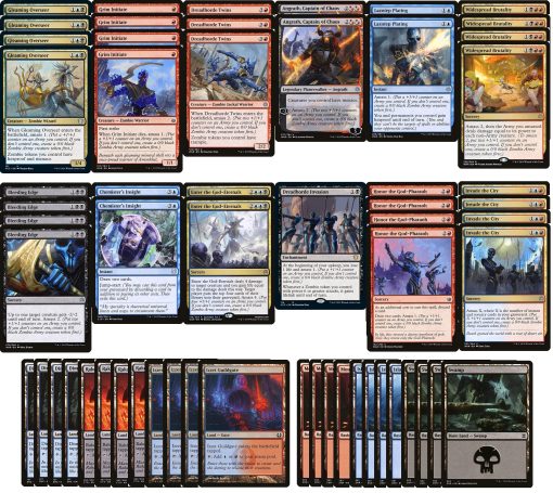 Mazo Grixis Amass - Azul Negro Rojo - Legal en Modern - Construido a medida - Magic The Gathering - MTG - 60 Cartas