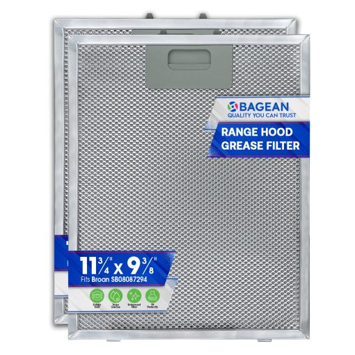 Filtro de Campana Extractora de Repuesto para SB08087294 11.75 x 9.40 Pulgadas Filtro de Grasa de Aluminio para Campana Extractora Broan - Filtro de Aire para Campana de Cocina Entering Stove Hood Vent Filter