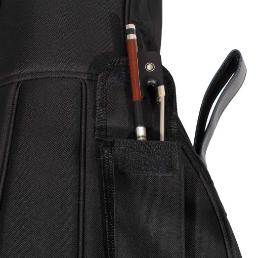 Estuche Cello Blando de Viaje MI&VI CB-5001 (Tamaño 1/4) Con Multiples Bolsillos y Correas Ajustables para Mochila | Acolchado de 12mm de Grosor | Resistente al Agua | Forro no Abrasivo - MIVI Music - Imagen 4