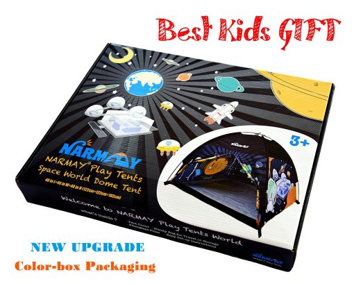 Tienda de Campana NARMAY? Mundo Espacial para Ninos - 48 x 48 x 40 pulgadas - Imagen 7