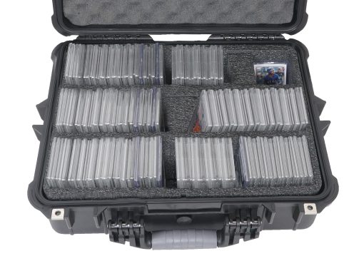 Estuche para Transportar y Almacenar 219 Tarjetas Clasificadas - Para Slabs de PSA/BGS/FGS y Mas - Caja Coleccionista para Deportes/Trading de Beisbol - Porta Slabs/Sleeves/Tarjetas Suelta para Viaje - Imagen 2