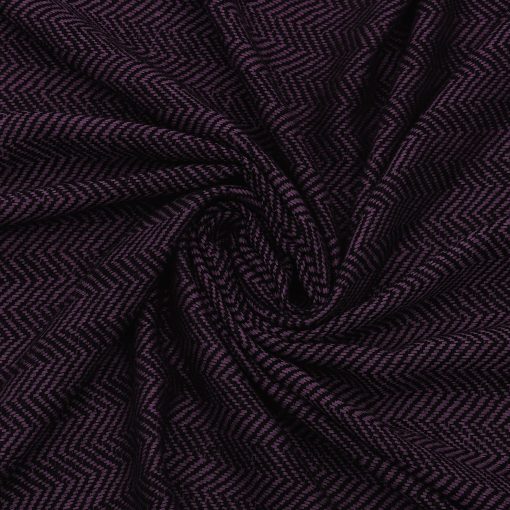 EH Pure Cashmere Shawl, Manton, Manta, Envoltura Ultra Suave, Manta para Sofa, Cama y Viaje, (40" X 82") Espiga (Morado y Negro) - Imagen 7