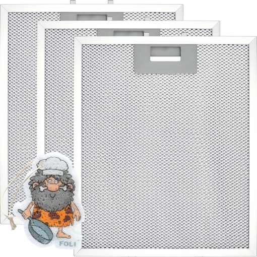 Filtro de campana extractora W10169961A actualizado, Filtro de ventilacion para estufa, Compatible con Whirlpool, Ikea, Kitchen Aid, Jenn Air, Filtro de grasa de malla de aluminio para campana de cocina de 10.5x12 pulgadas, Filtros de campana para cocina, Filtro de ventilacion 3PCS