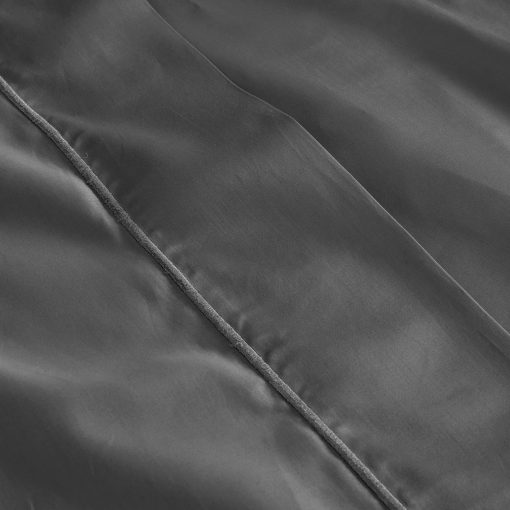 Juego de sabanas 100% algodon egipcio | 400 hilos - Sabanas y fundas | Bolsillo profundo que se ajusta a colchones de hasta 18" | Talla King - Gris oscuro - 4 piezas | Algodon egipcio certificado | Delta del Nilo Coll. - Imagen 6