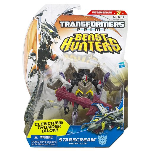 Transformers Beast Hunters Figura de Clase Deluxe de Starscream de 5 Pulgadas - Imagen 2